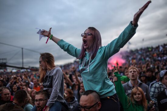 Музыкальный фестиваль "Нашествие 2016". День первый