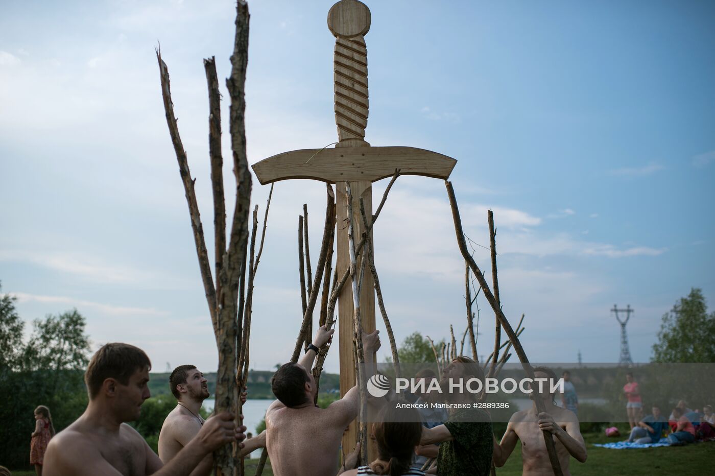 Празднование Ивана Купалы в Омской области