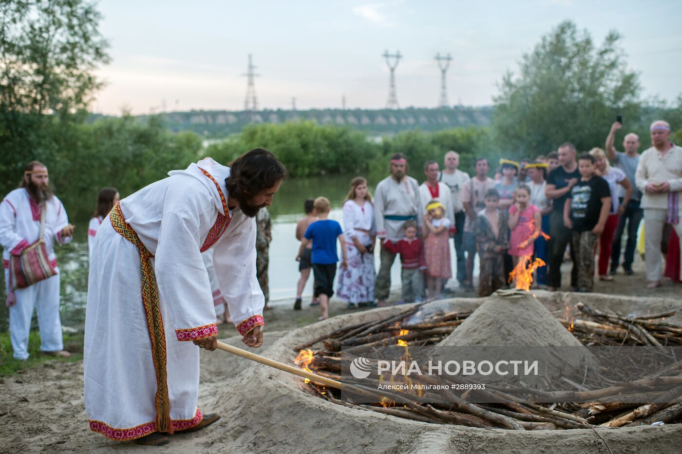 Празднование Ивана Купалы в Омской области