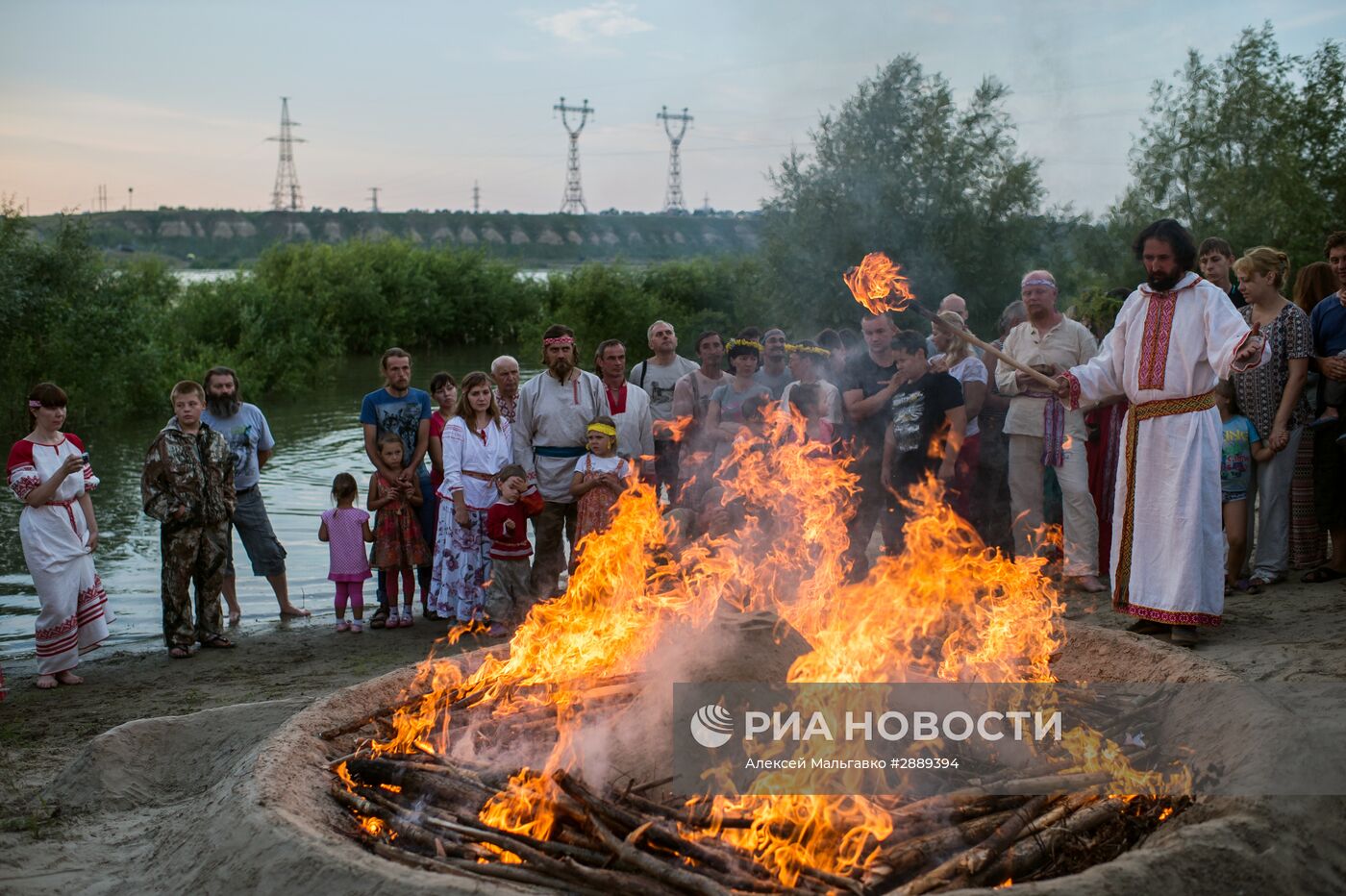 Празднование Ивана Купалы в Омской области