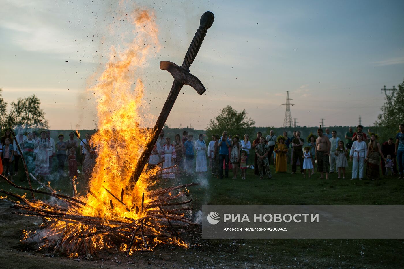 Празднование Ивана Купалы в Омской области