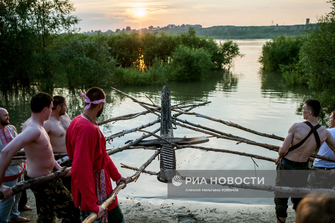 Празднование Ивана Купалы в Омской области