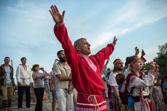 Празднование Ивана Купалы в Омской области