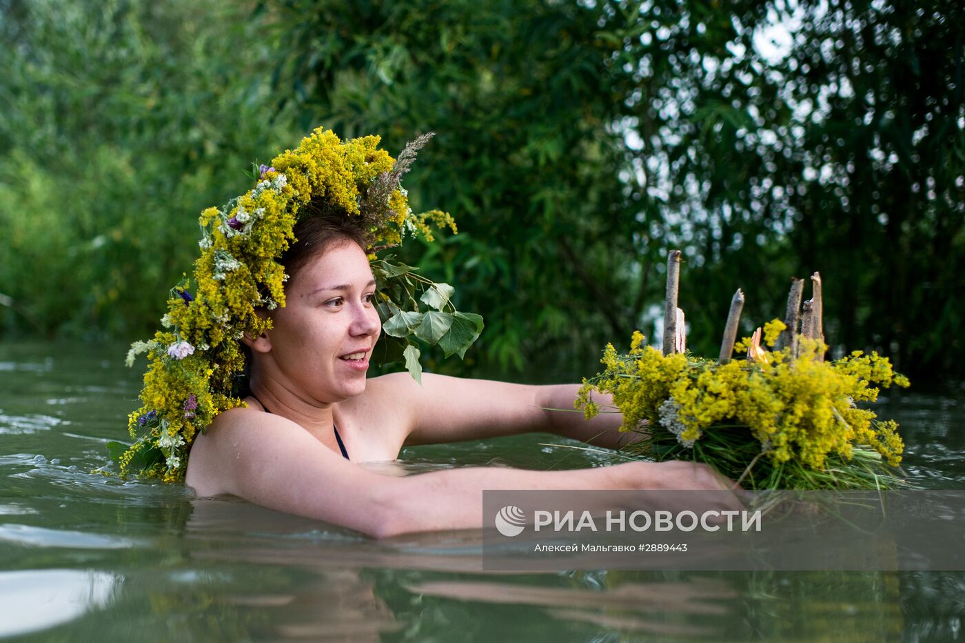 Празднование Ивана Купалы в Омской области