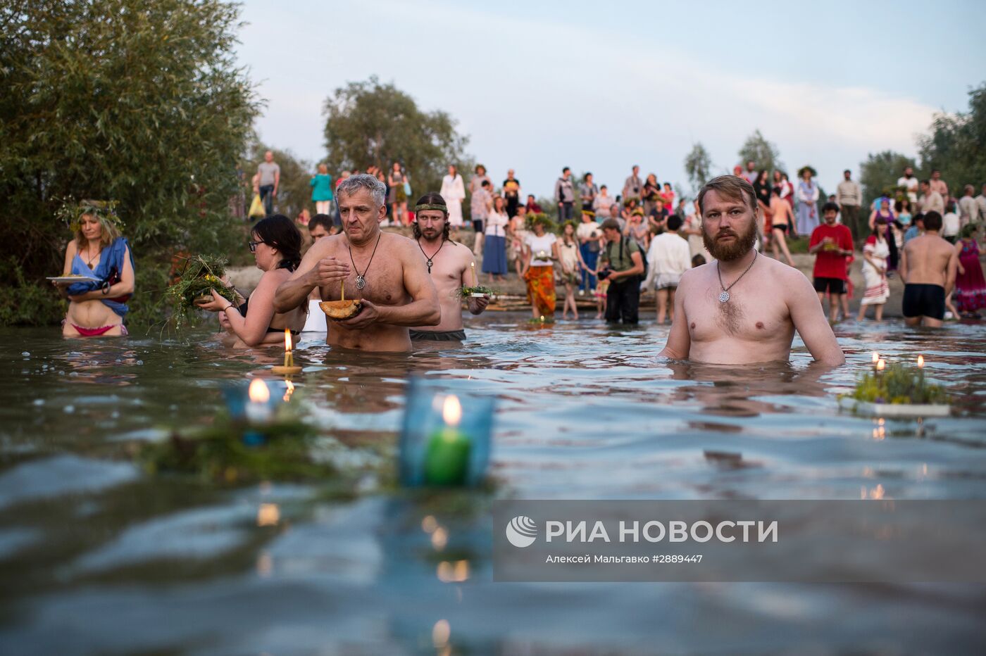 Празднование Ивана Купалы в Омской области