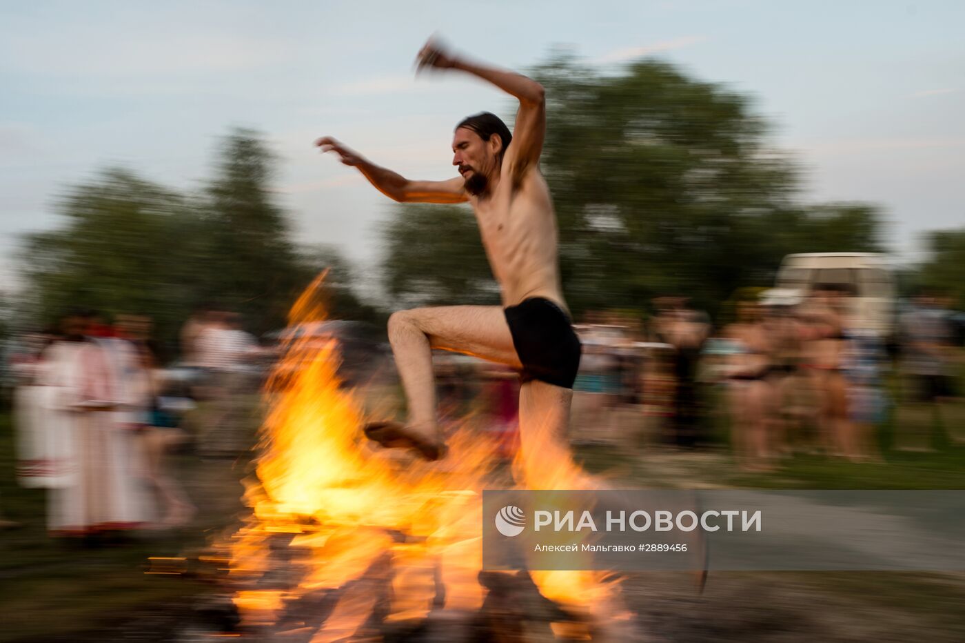 Празднование Ивана Купалы в Омской области