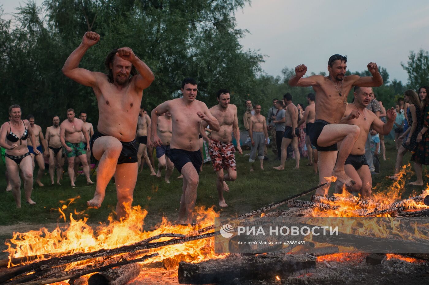 Празднование Ивана Купалы в Омской области