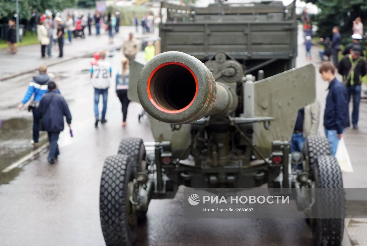 Выставка вооружения Балтийского флота в рамках празднования Дня города