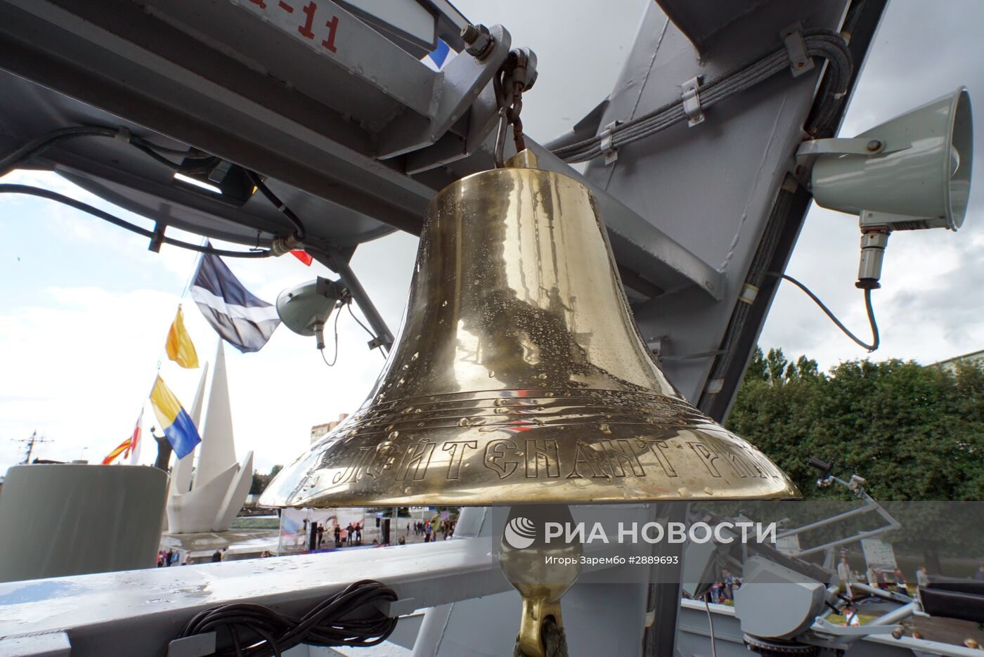 Выставка вооружения Балтийского флота в рамках празднования Дня города
