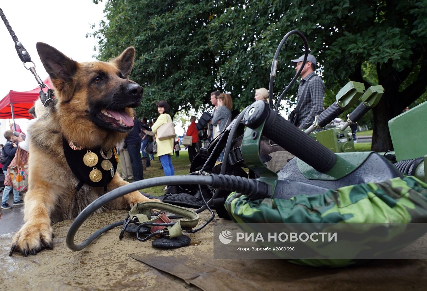 Выставка вооружения Балтийского флота в рамках празднования Дня города