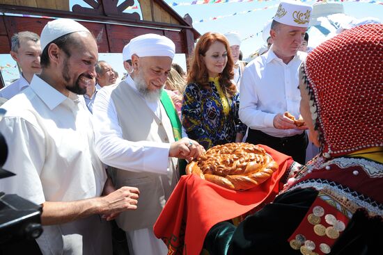 Праздник "Сабантуй" в Челябинской области