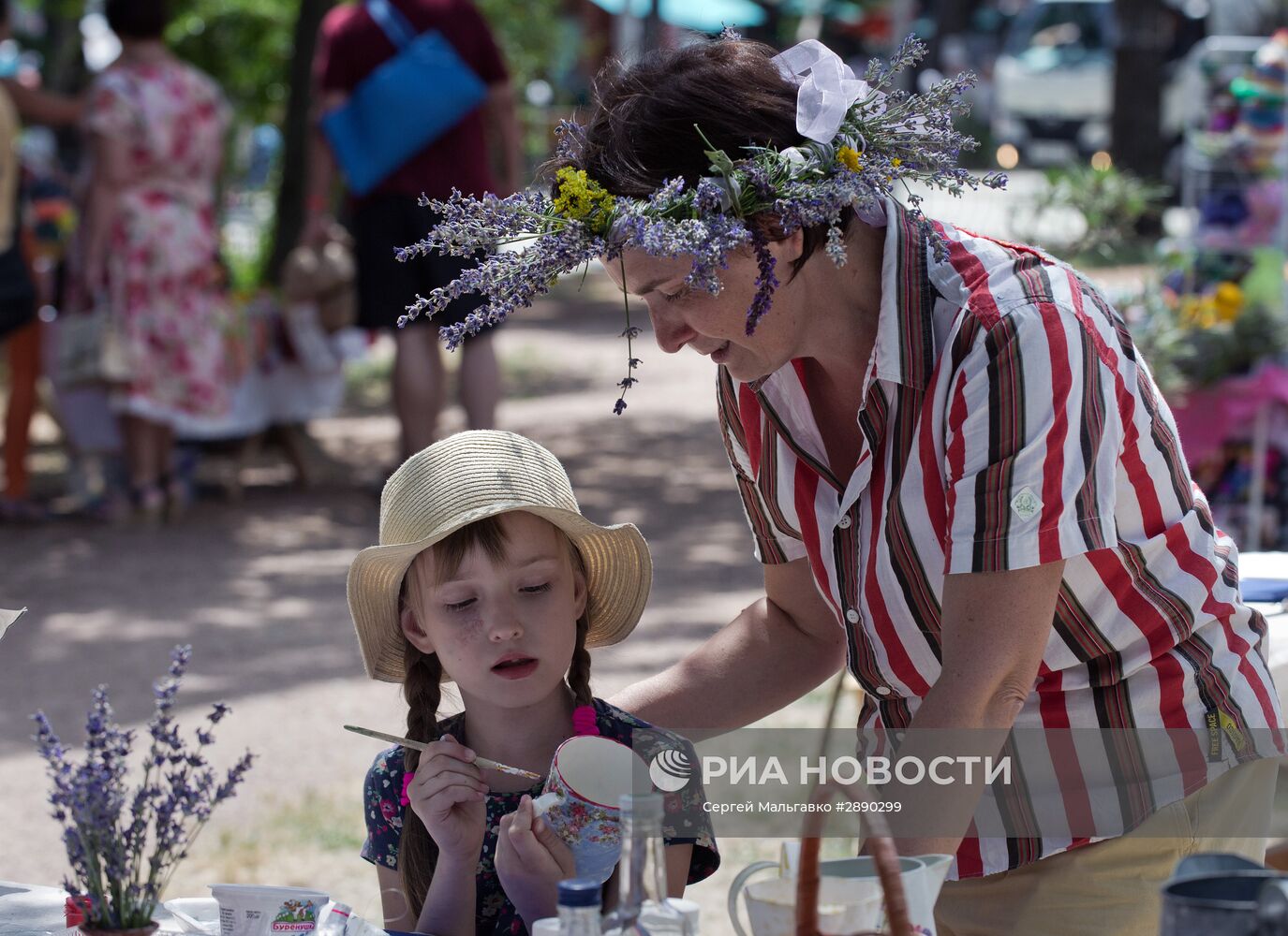 Цветение лаванды в Крыму