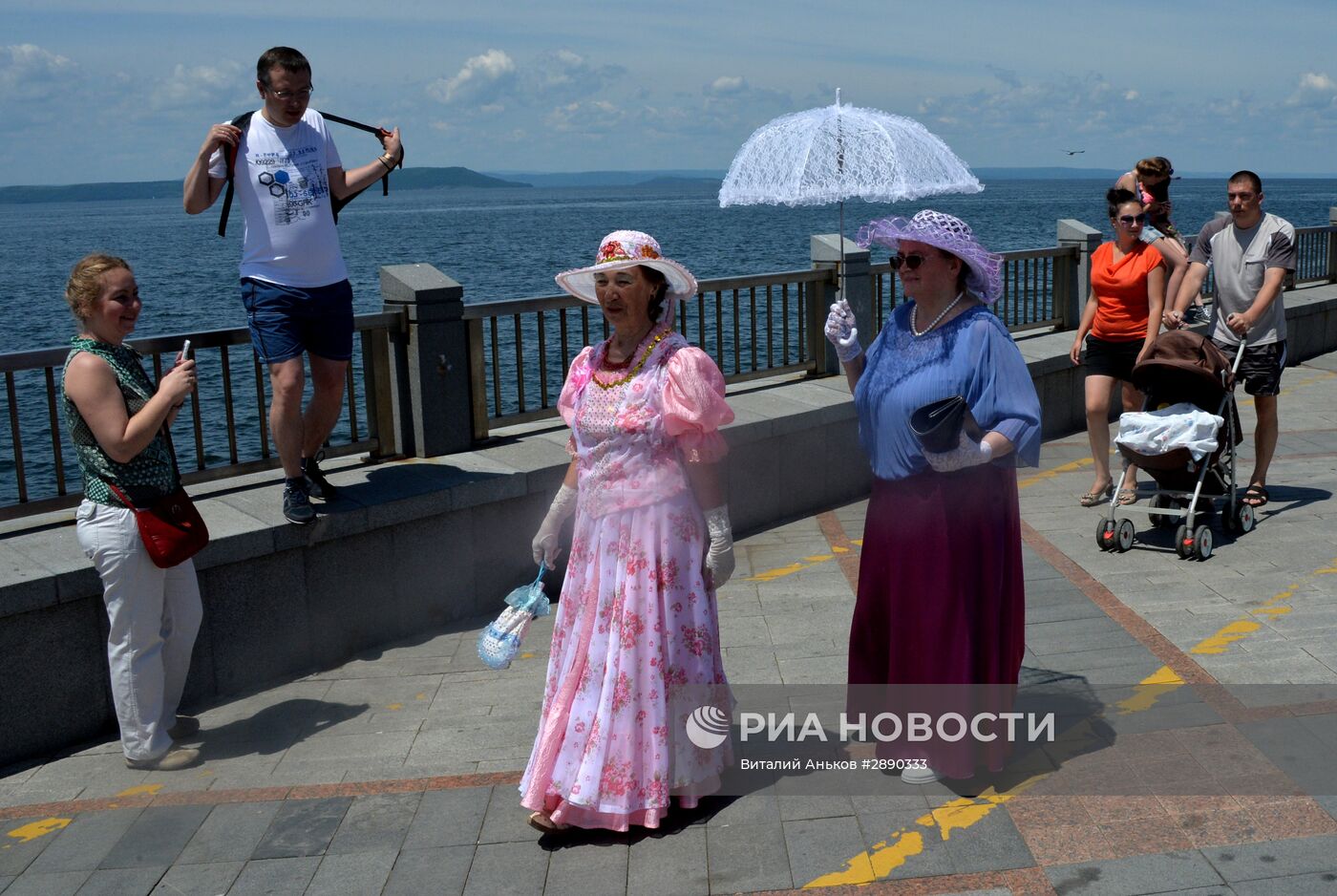 Празднование Дня рыбака во Владивостоке