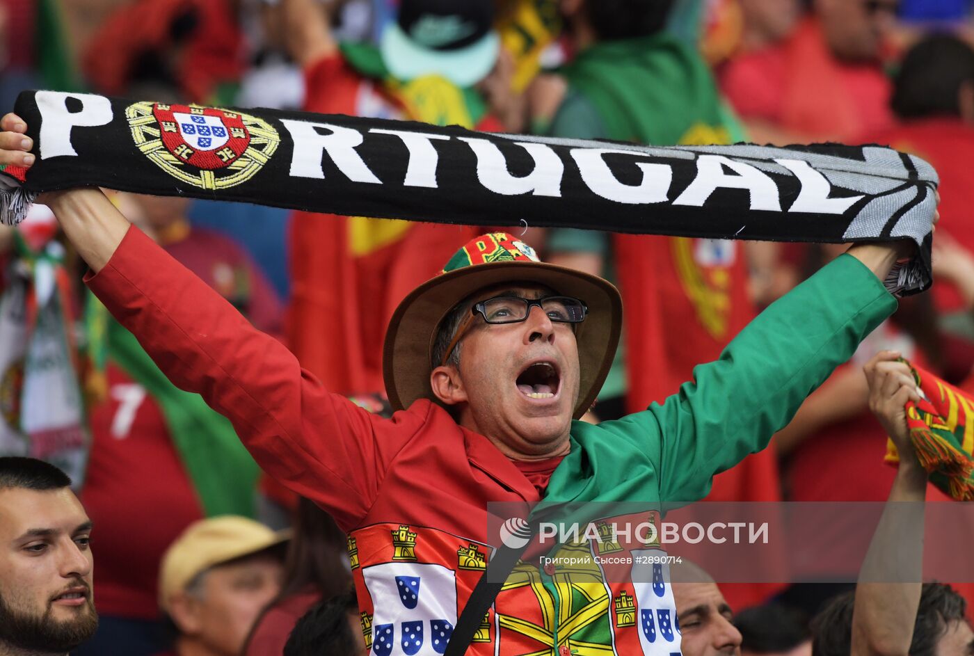 Футбол. Чемпионат Европы - 2016. Финал. Матч Португалия - Франция