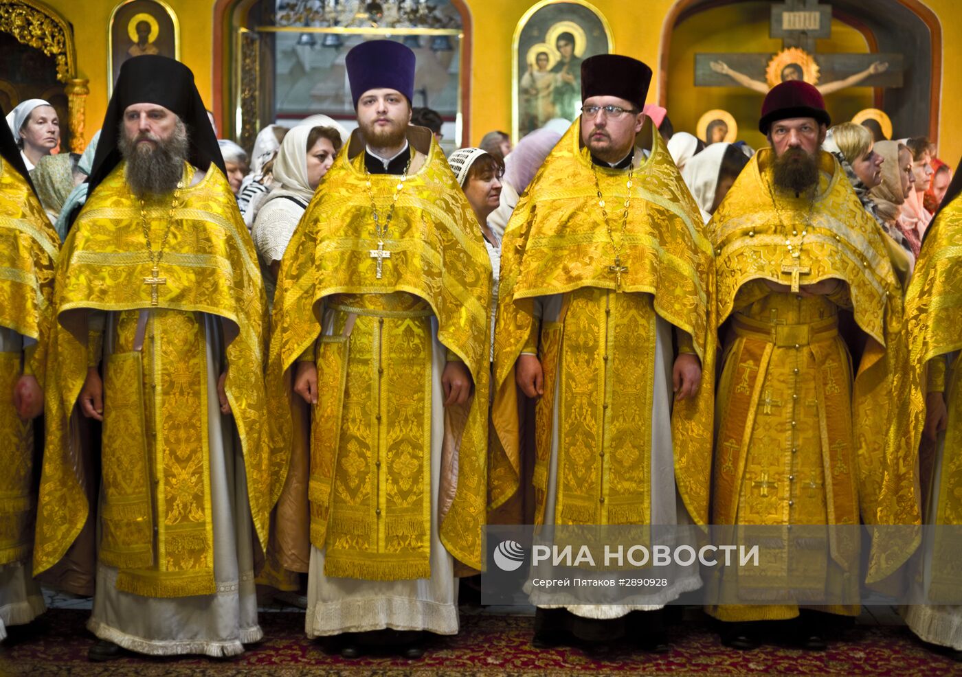 Выпускной акт семинаристов Московской духовной академии