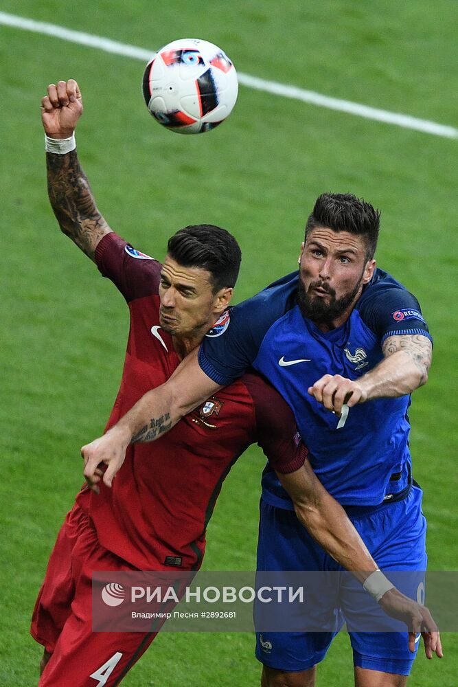Футбол. Чемпионат Европы - 2016. Финал. Матч Португалия - Франция