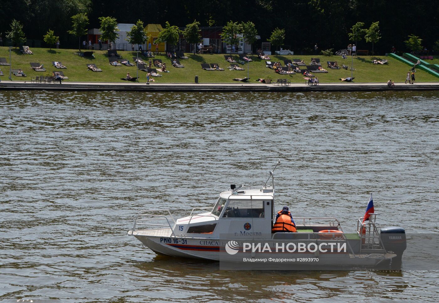 Жара в Москве