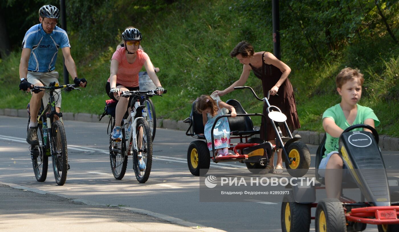 Жара в Москве