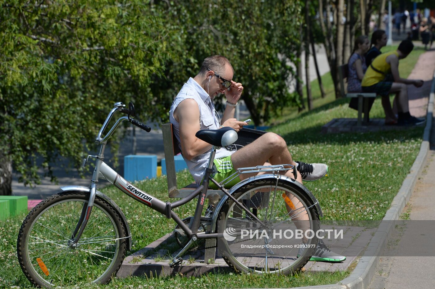 Жара в Москве