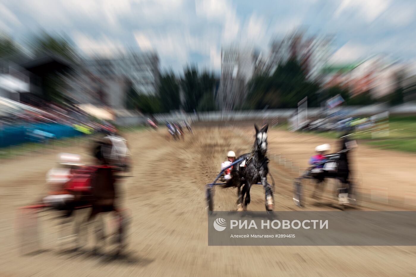 Конно-спортивные соревнования "Большой Сибирский круг" в Омске