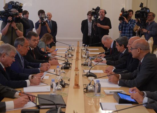 Встреча С.Лаврова с министром иностранных дел Португалии А.Сантушем Силвой
