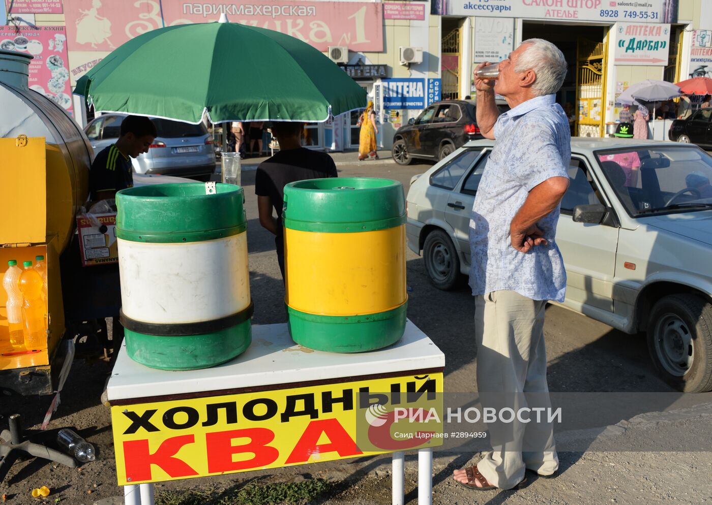 Аномальная жара в Грозном