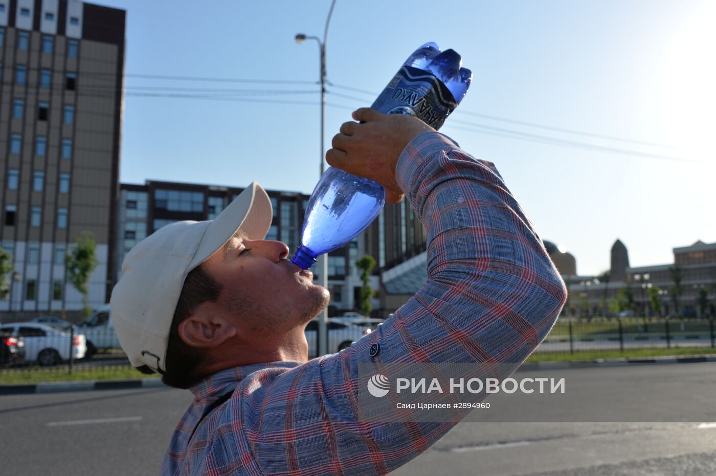 Аномальная жара в Грозном