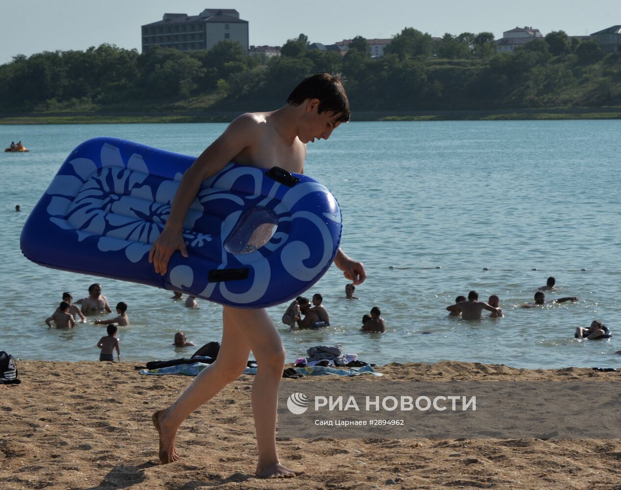 Аномальная жара в Грозном