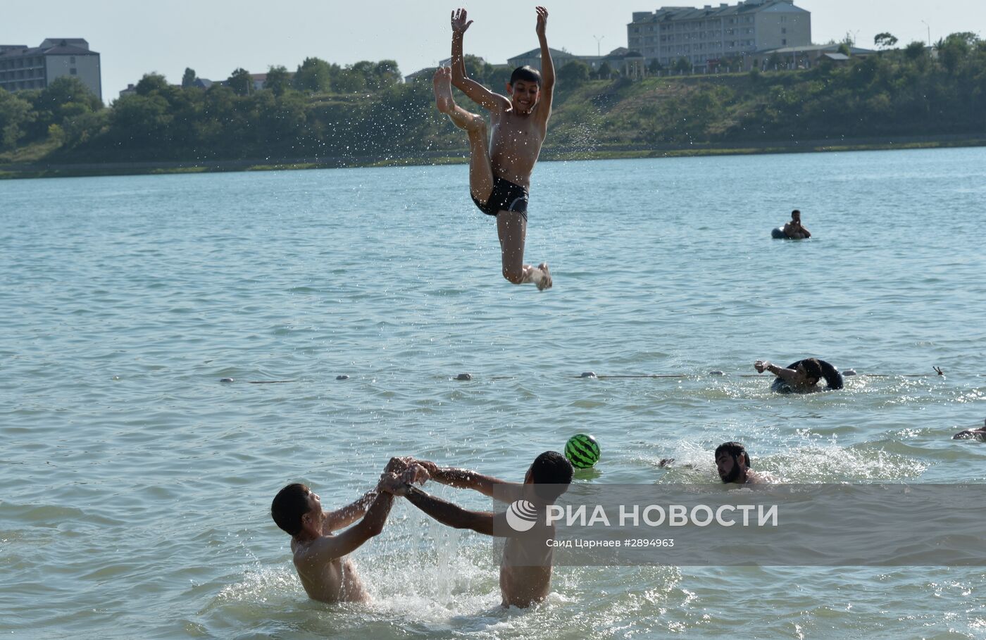 Аномальная жара в Грозном