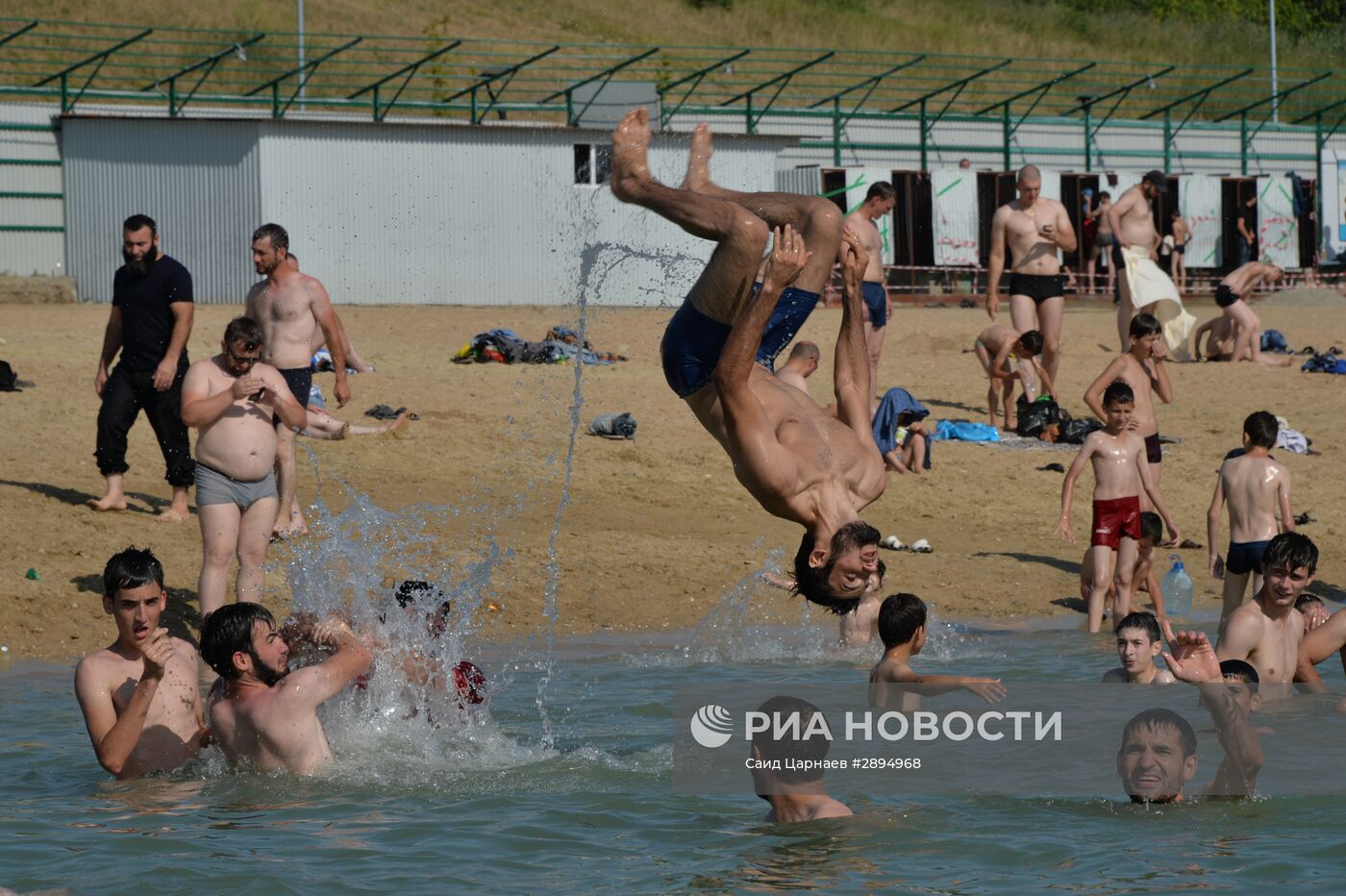 Аномальная жара в Грозном