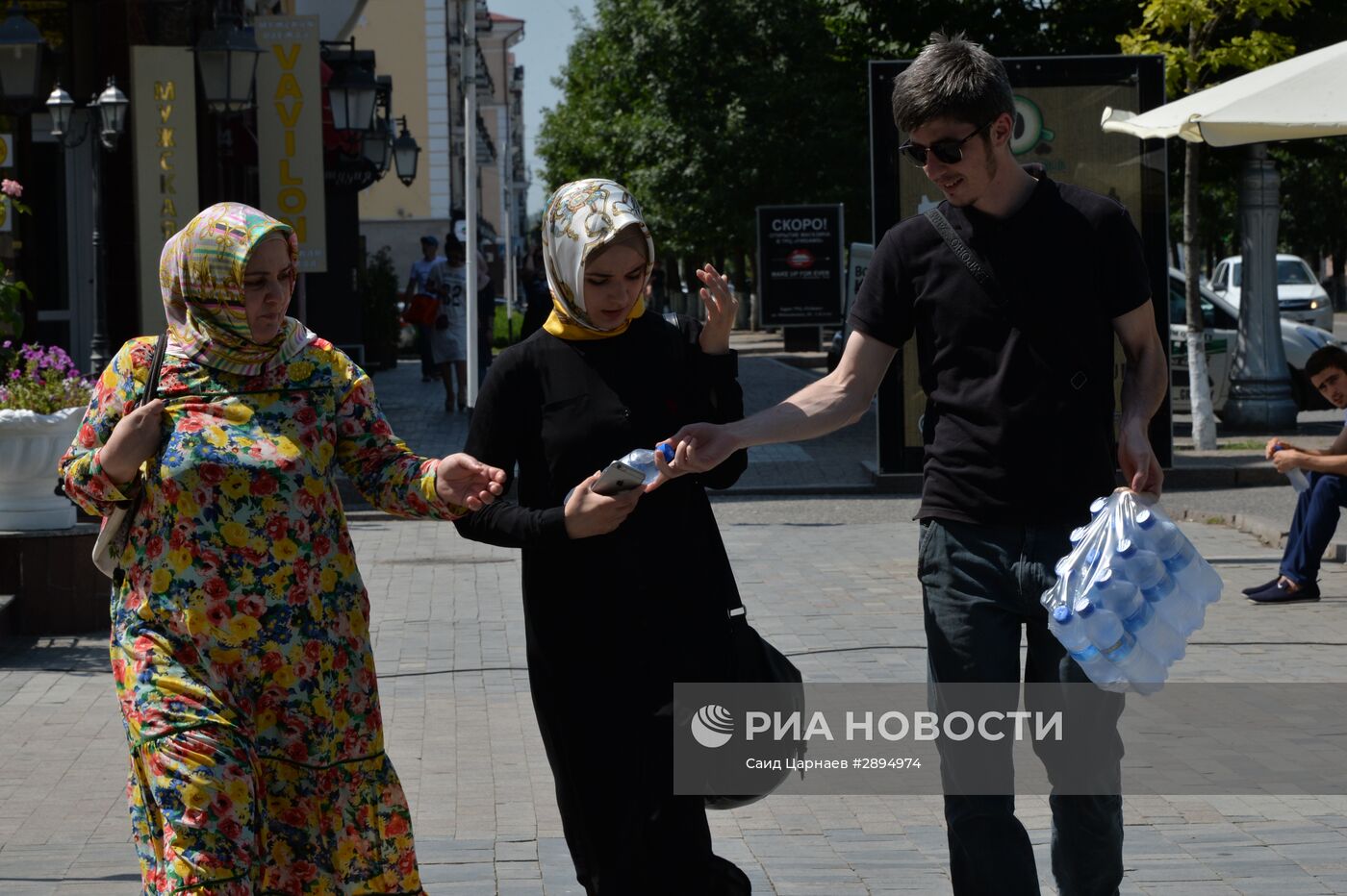 Аномальная жара в Грозном