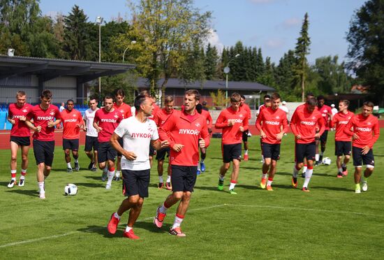 Футбол. Учебно-тренировочный сбор ФК "Спартак"