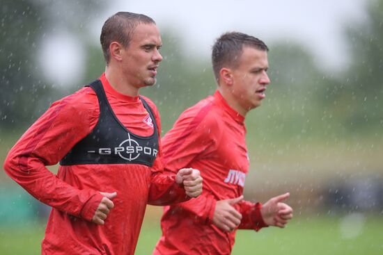 Футбол. Учебно-тренировочный сбор ФК "Спартак"