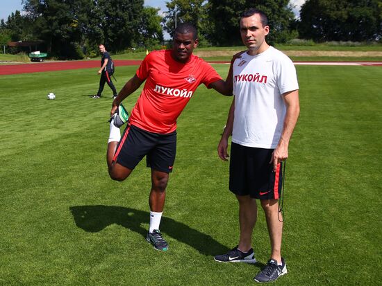 Футбол. Учебно-тренировочный сбор ФК "Спартак"