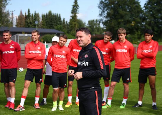 Футбол. Учебно-тренировочный сбор ФК "Спартак"