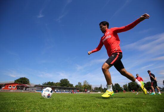 Футбол. Учебно-тренировочный сбор ФК "Спартак"