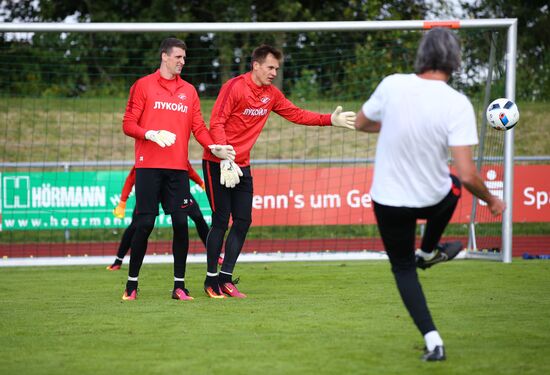 Футбол. Учебно-тренировочный сбор ФК "Спартак"