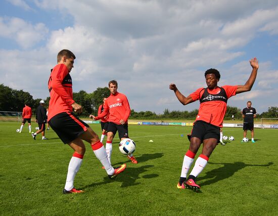 Футбол. Учебно-тренировочный сбор ФК "Спартак"