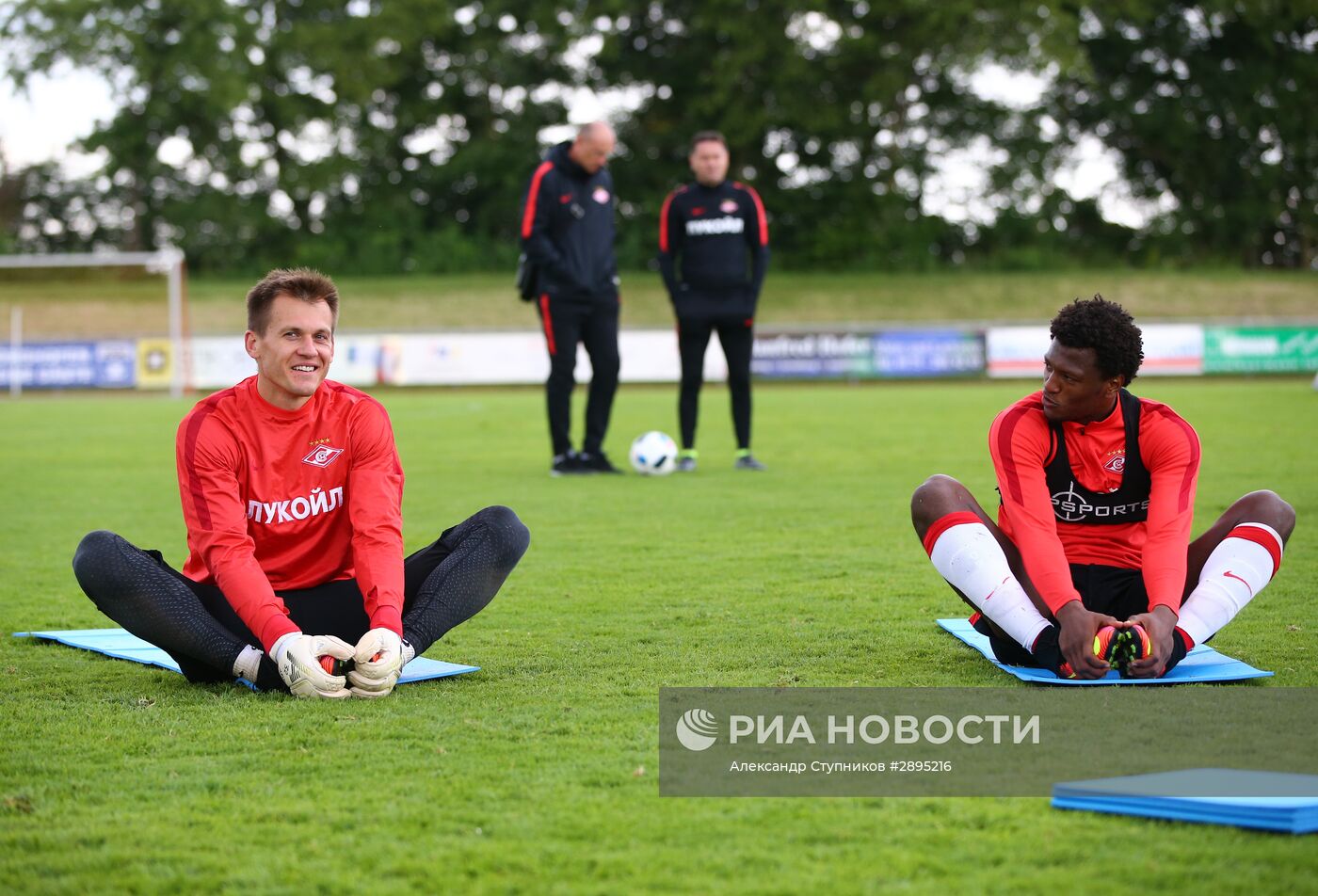 Футбол. Учебно-тренировочный сбор ФК "Спартак"