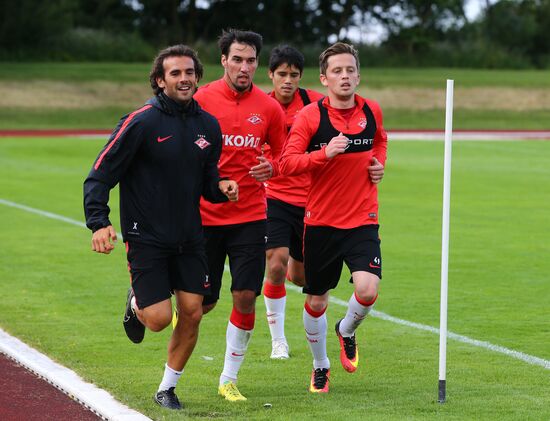 Футбол. Учебно-тренировочный сбор ФК "Спартак"