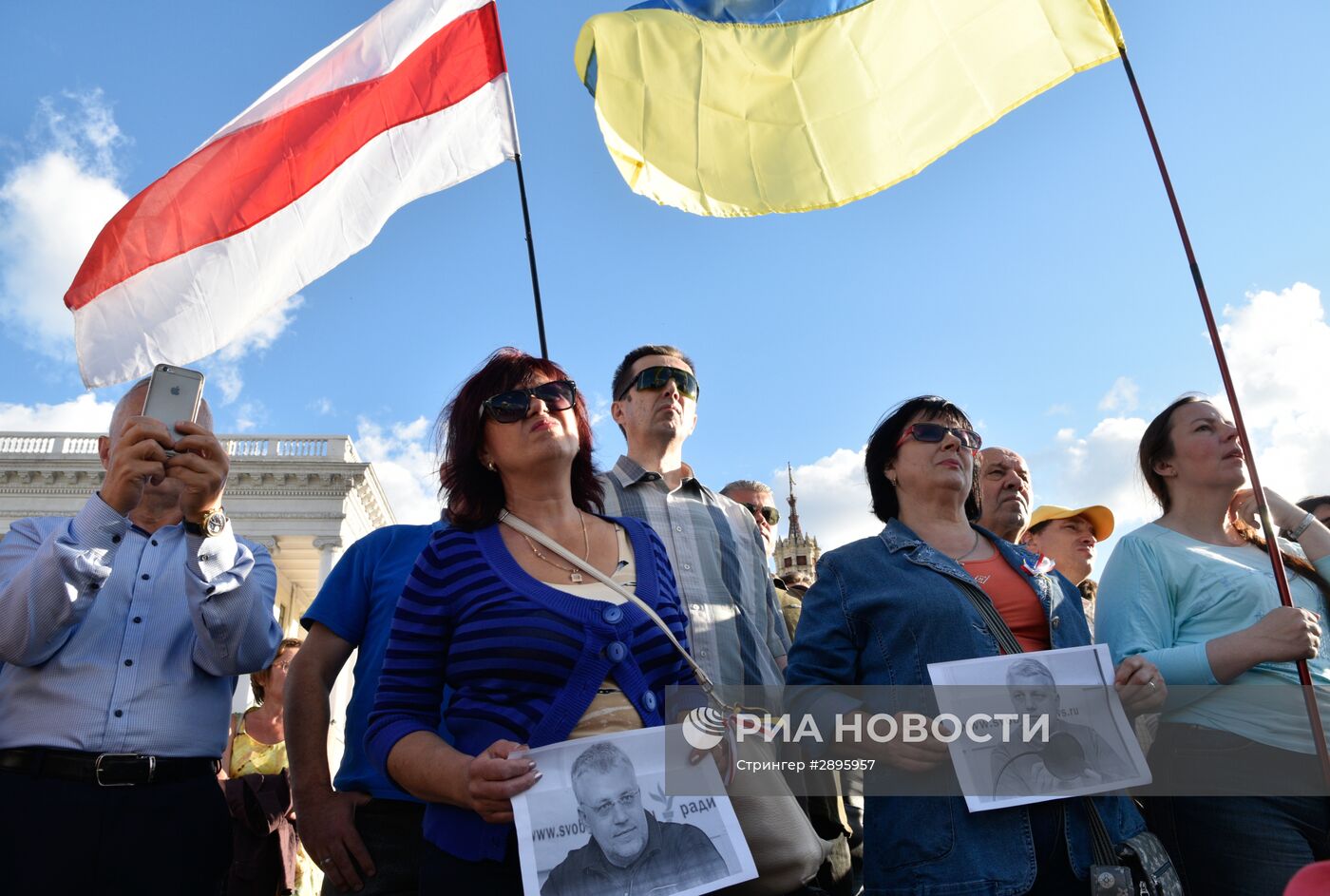 Акция памяти журналиста Павла Шеремета в Киеве