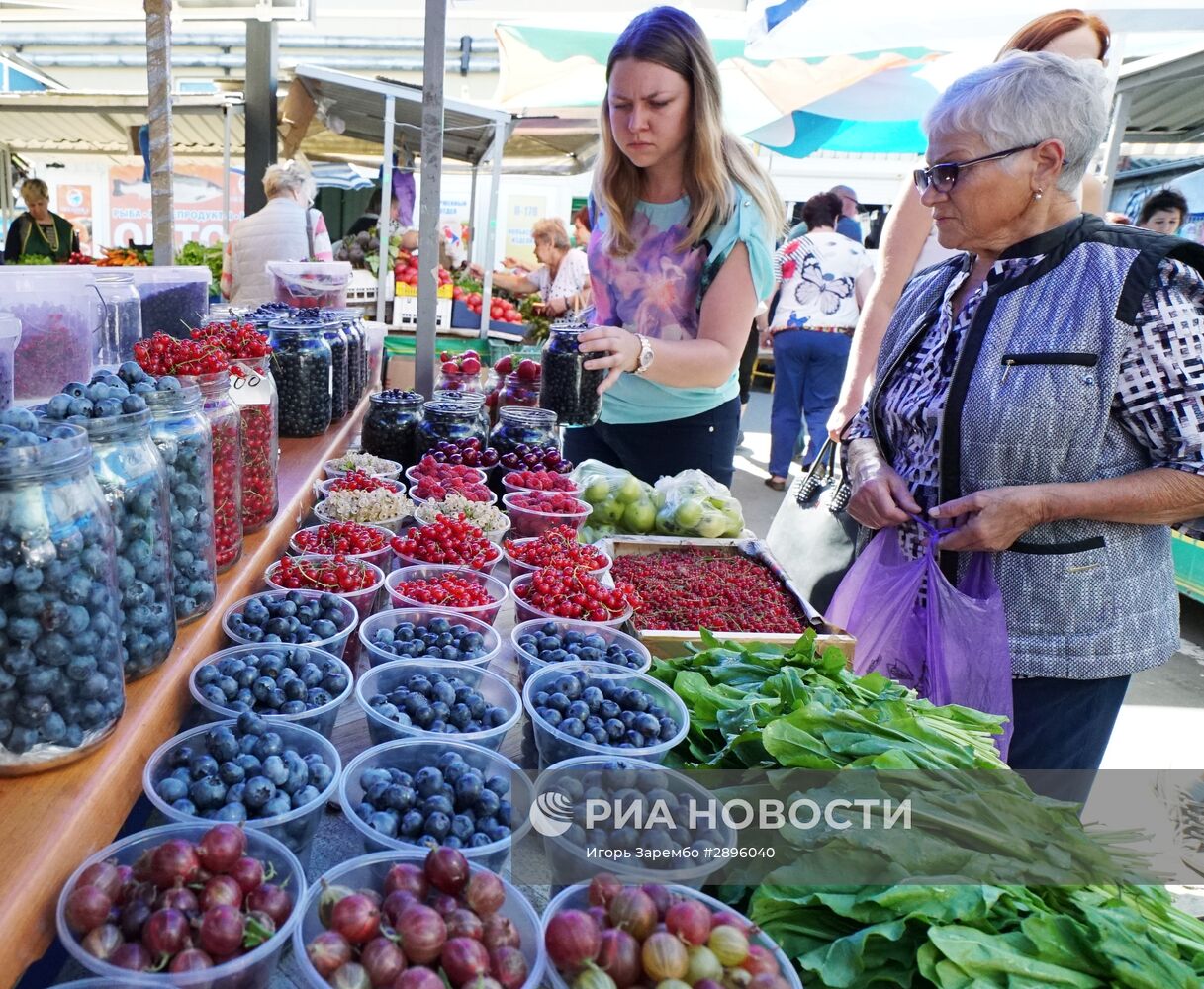 Рыночная торговля Калининграде