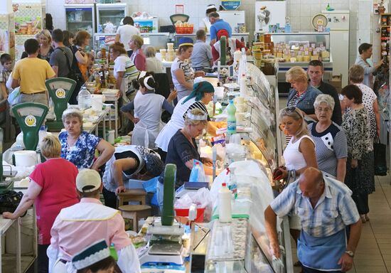 Рыночная торговля в Калининграде