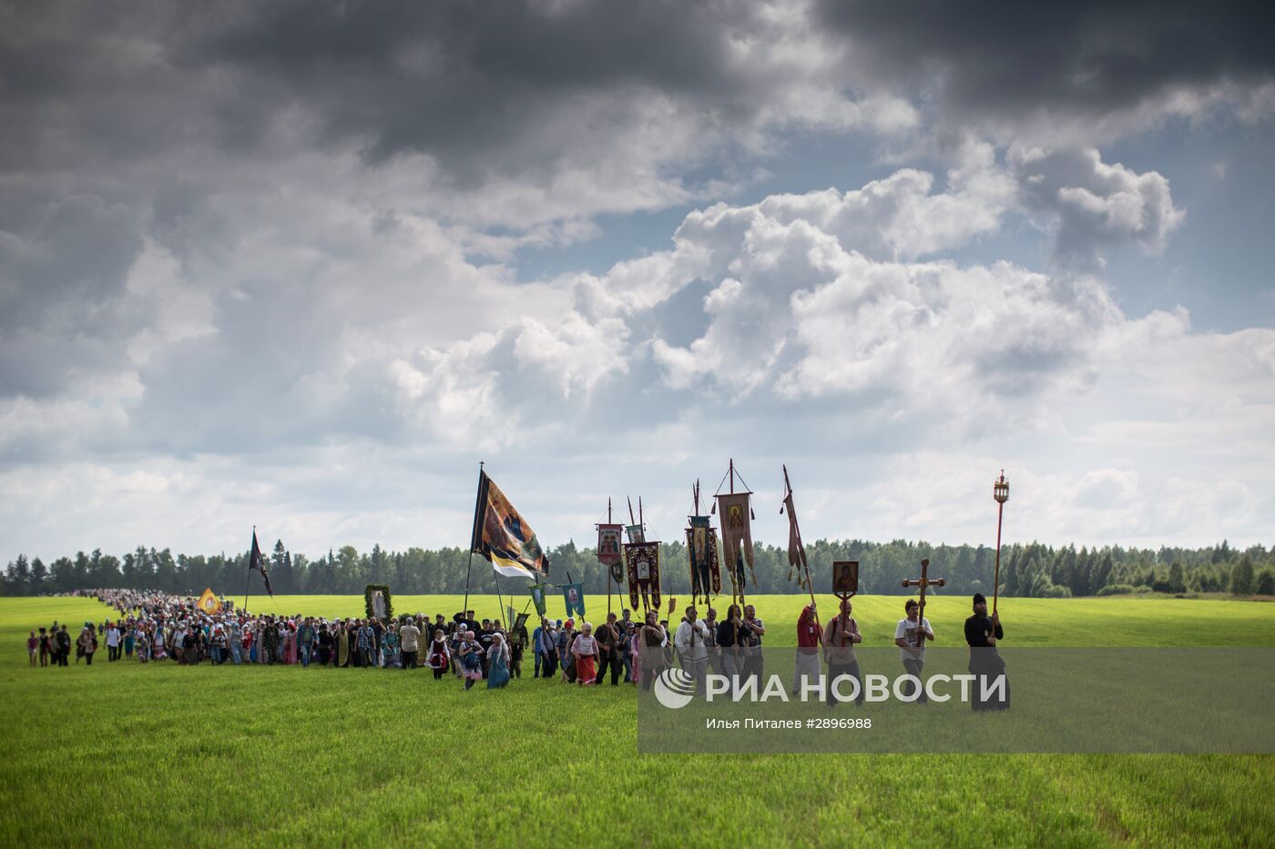 Иринарховский крестный ход. День второй