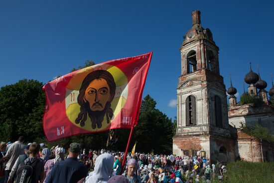 Иринарховский крестный ход. День второй