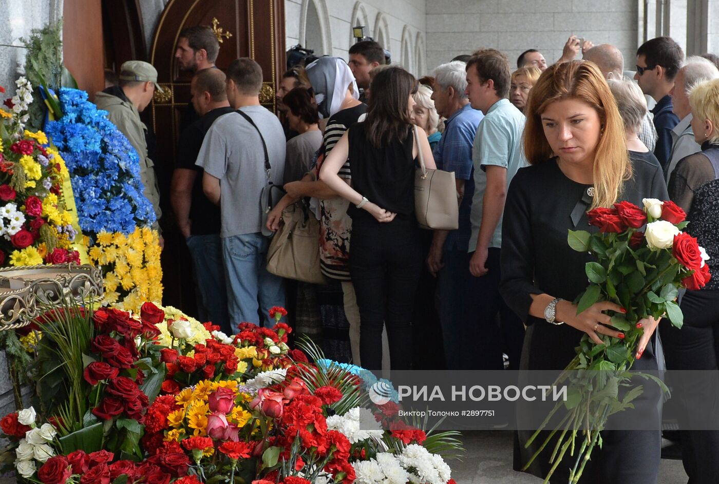 Прощание с Павлом Шереметом в Минске