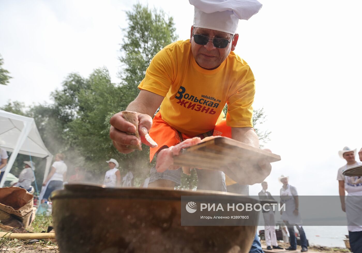 Фестиваль ухи в Саратовской области