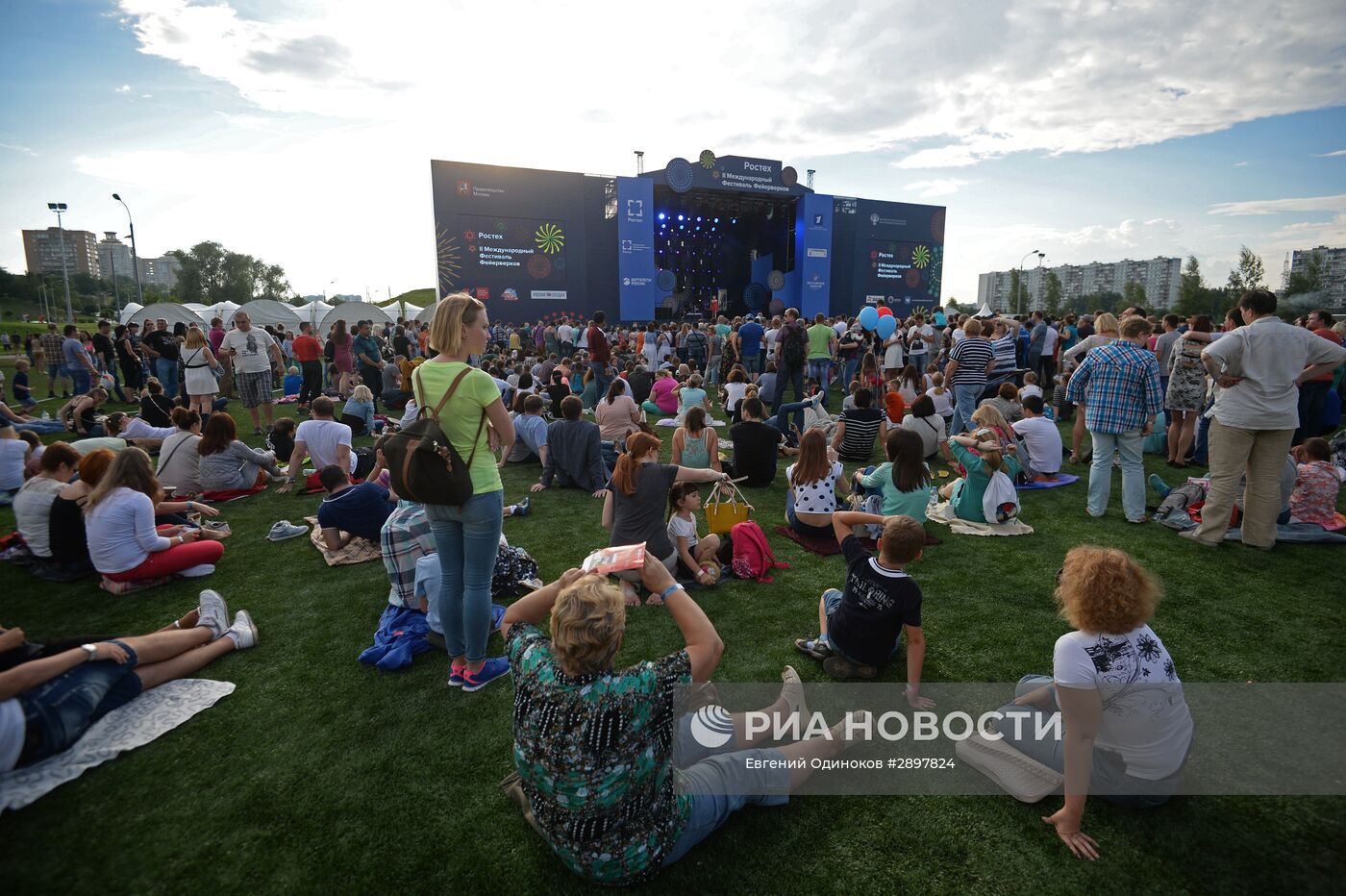 Второй Международный фестиваль фейерверков "Ростех". День первый