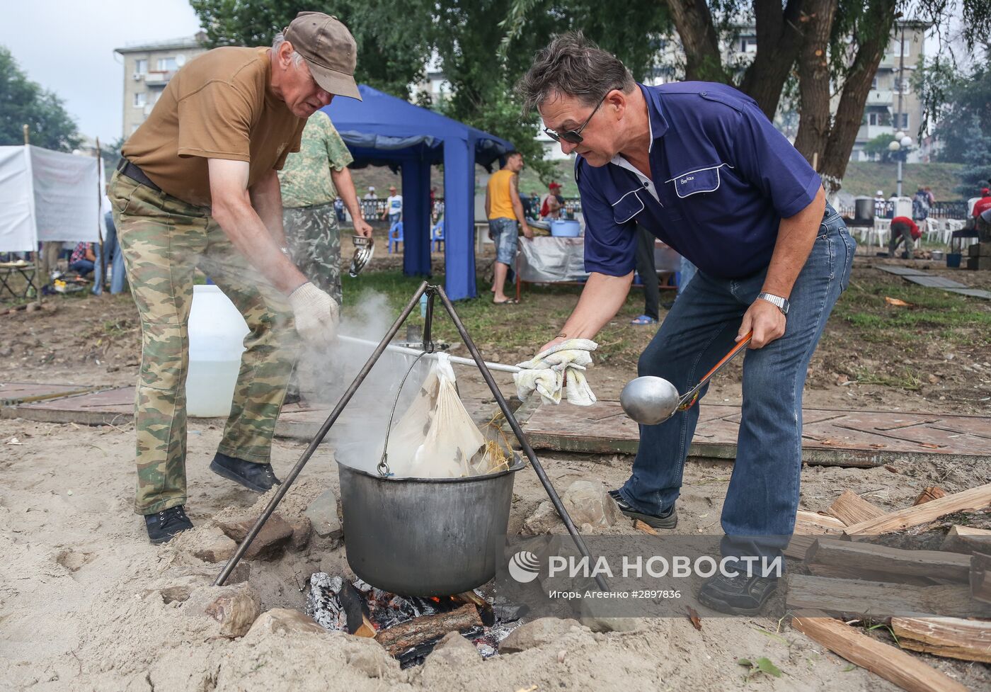 Фестиваль ухи в Саратовской области