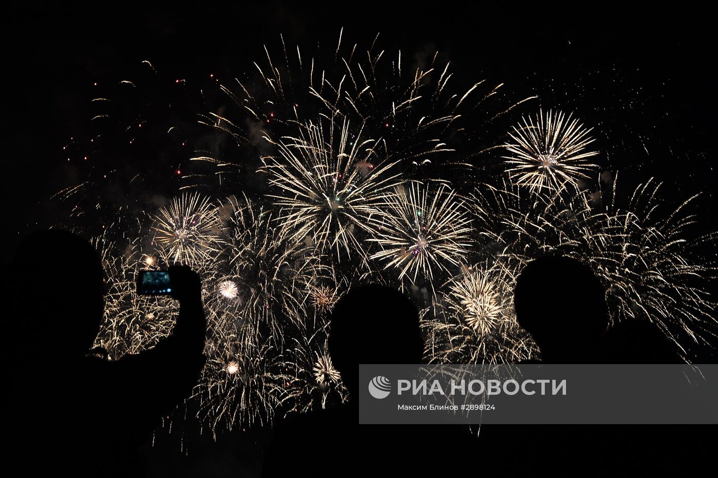 Второй Международный фестиваль фейерверков "Ростех". День первый